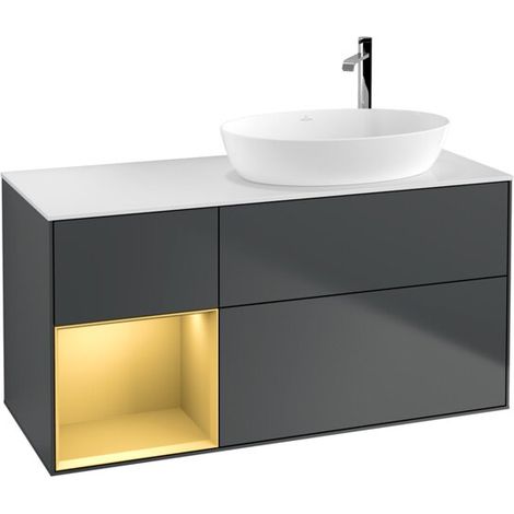 Villeroy & Boch G921HFHG Meuble sous-vasque Finion G92 (1/2)