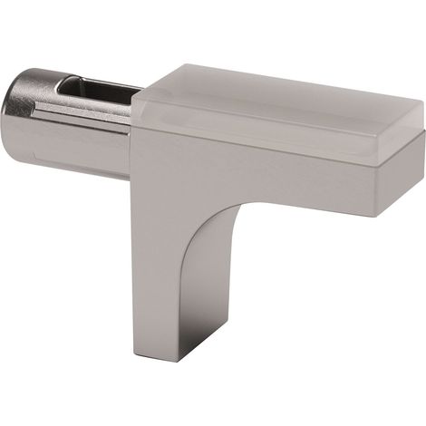ITALIANA FERRAMENTA Glasbodenträger K-LINE steckbar ø5 mm, vernickelt