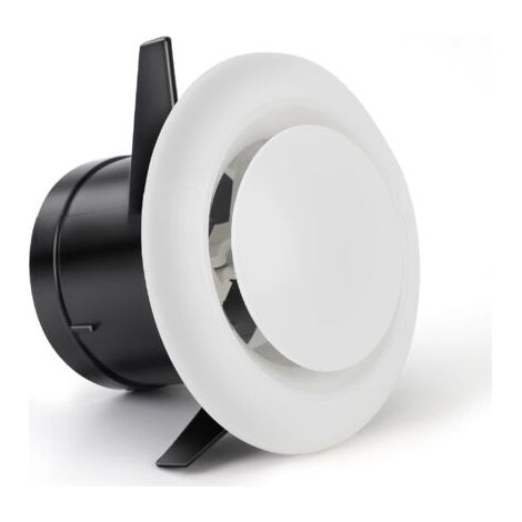 Aeration Reglable,Grille d'Aération Ventilation Ronde de Plafond 75mm / 2.95" Grille Ventilation pour Ventilateur D'extraction (1/5)