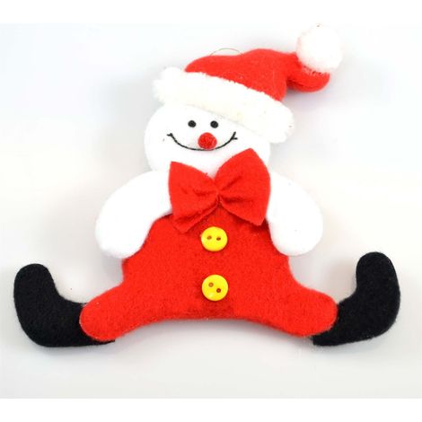 3 Handmade Novelty Christmas Tree Hanging Decoration Xmas Decor Stocking Fillers 6119 (1/4)