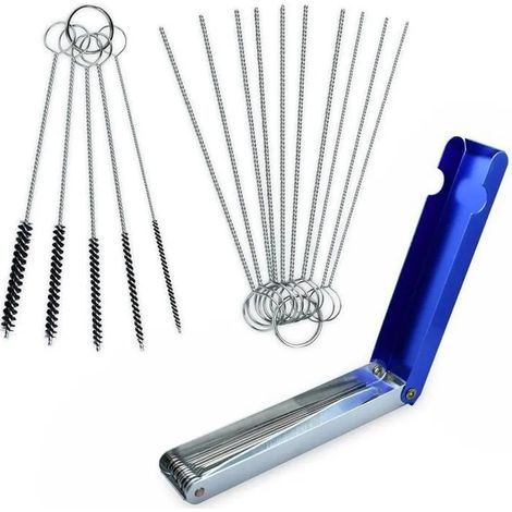 Kit d'outils de nettoyage de carburateur, nettoyeur de carburateur, soudeur de cyclomoteur de moto, détartrant (1/4)