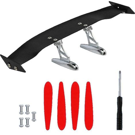 Aileron arrière modifié pour voiture miniature de course (1/4)