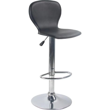 Barhocker Orlando schwarz 40x42x86 cm