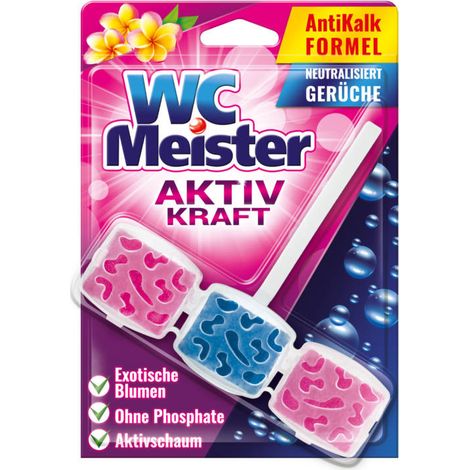 WC Meister Exotische Blumen Colgador para WC 45 g