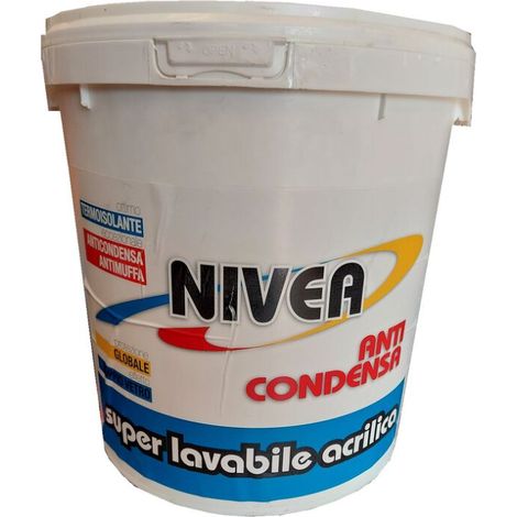 Pittura Anticondensa Termica 13LT Antimuffa Termoisolante Superlavabile Nivea Laiv Italchimica