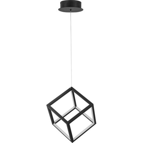 Merano Augusta Plafonnier LED Intégré Sandy Noir Aluminium, Silicone LED 45W 3375Lm 3000K
