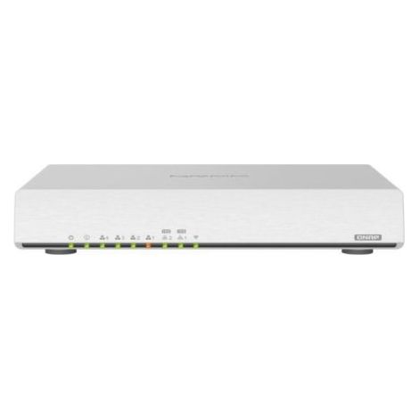 QNAP QHora-301W router inalámbrico 10 Gigabit Ethernet Doble banda (2,4 GHz / 5 GHz) Blanco (1/2)