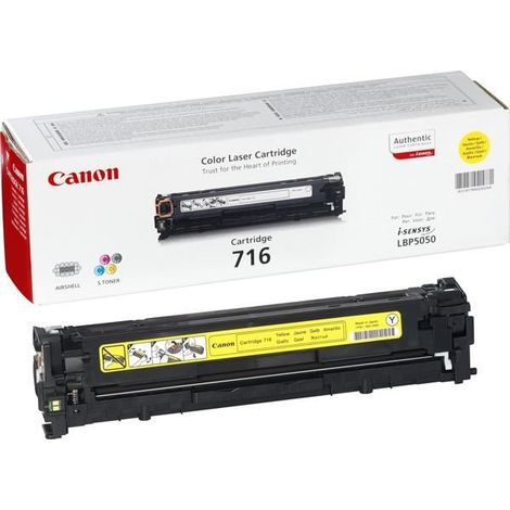 Canon 716 Y cartuccia toner 1 pz Originale Giallo (1/5)