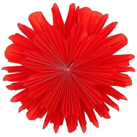 1 abat-jour en papier à fleurs (1/3)