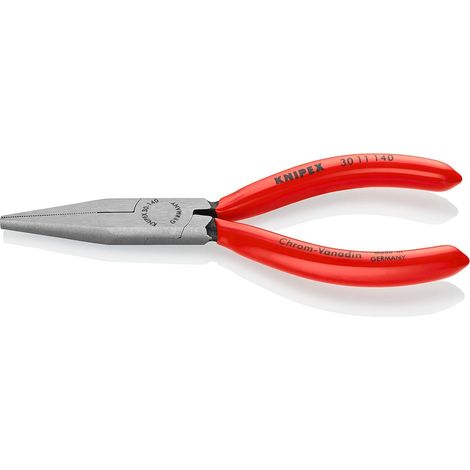 Pince à becs longs sur carte LS gainées en plastique, 30 11 140 SB (1/4)