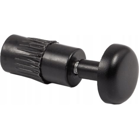 Tappo nero per ringhiera, per tubo di ringhiera da 16 mm, terminale della ringhiera (1/3)