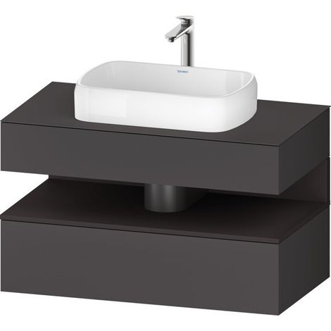 Duravit Collection One Konsolenwaschtischunterbau, 1 Auszug, 1 (1/2)