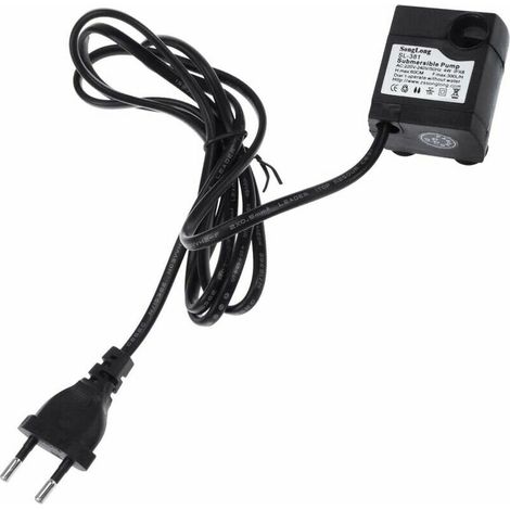 300L/H 5W Ultra Quiet Submersible Water Pump for Fountain, Aquarium, Pond (EU Plug) (1/5)
