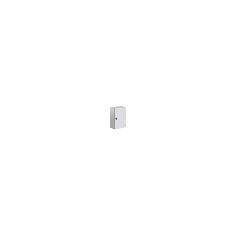 Spacial S3D plain door w/o mount.plate. H300xW400xD200 IP66 IK10 RAL7035. - NSYS3D3420