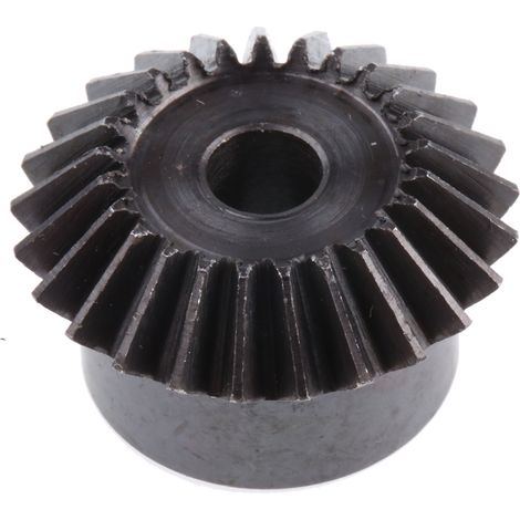 Engrenage conique RS PRO en Acier 25 dents , pas de 1mm, angle de 20°, alésage 6mm ( Prix pour 1 ) (1/2)