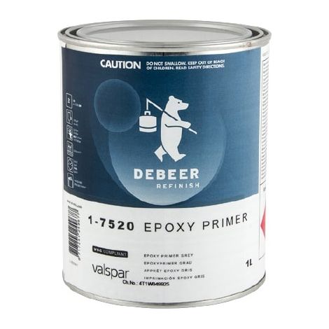 DeBeer 1-7520 EPOXY PRIMER GRAY 1 lt
