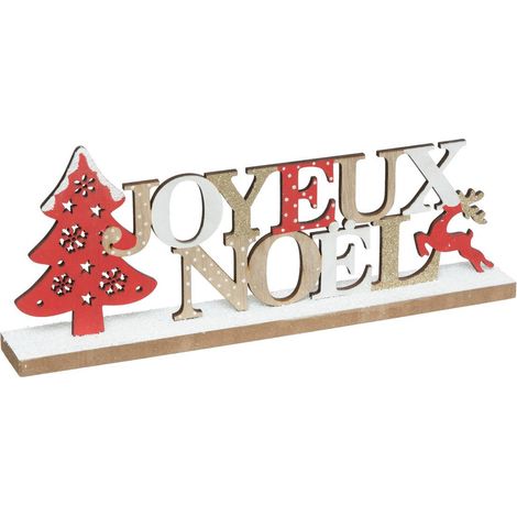 Parola in legno jn l34cm - Feeric lights & christmas