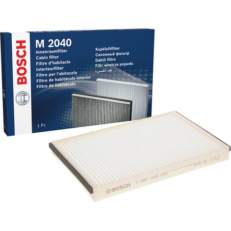 Bosch M2040 - Filtre d'habitacle standard - filtre à poussière et à pollen (1/5)