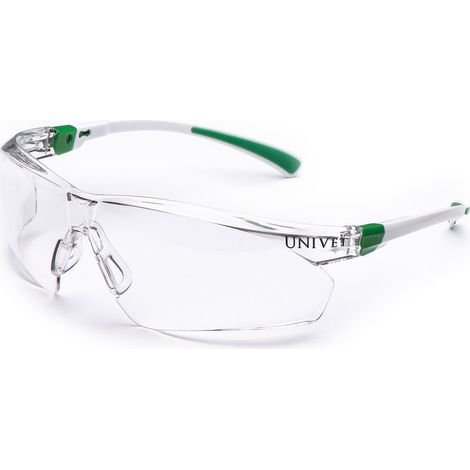 Lunettes de protection Univet 506U PC, Incolore, Polycarbonate, anti-buée, anti-rayures, Protection UV ( Prix pour 1 )
