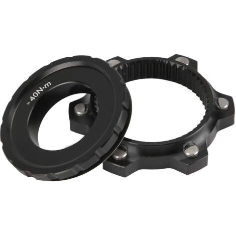 1PCS Mountain Bicycle Hub Center Lock Adapter Centrlock Adapter Center Lock Adapter 6 Bolt Disc Rotor Brake Center Lock Replacement for Bike (1/5)