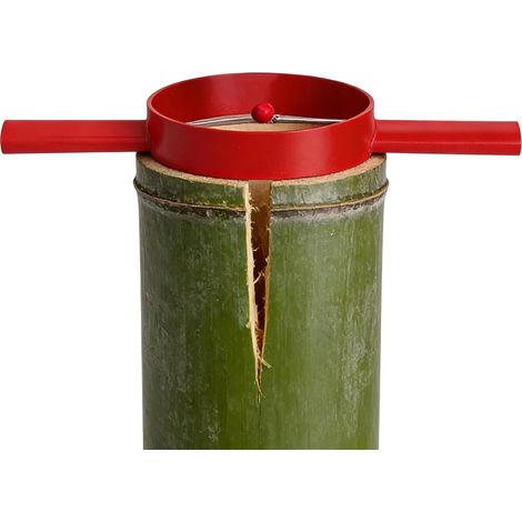 Fendeuse à bois manuelle Fendeuse manuelle en acier - Outils de coupe du bois,pour bricoleur amateur, projet DIY de sous-verre, carillon à vent, panier en osier (1/5)