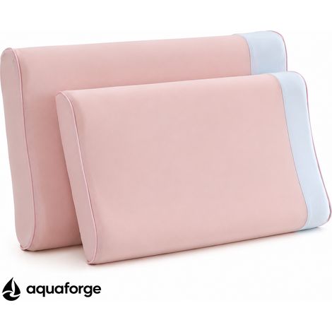 Almofada Cervical Ergonómica Fibra de Poliéster Respirável 27 x 44 x 6 cm (1/5)