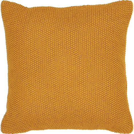 Santos coussin 45x45cm ocre. (1/5)