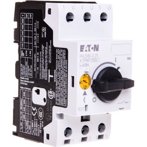 Interruptor automático para motor PKZM0-0.25 3P 0.06kW 0.16-0.25A 072731