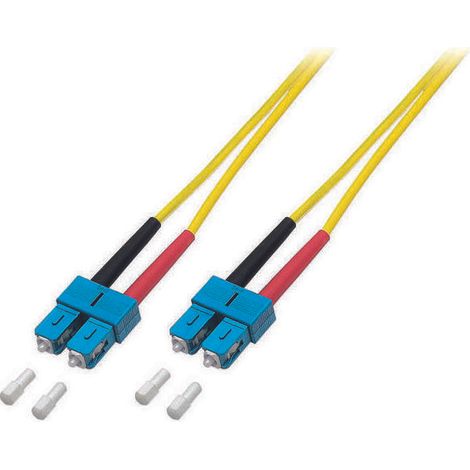 EFB Duplex Patchkabel SC-SC 9/125 OS2 LSZH 3mm 10m gelb