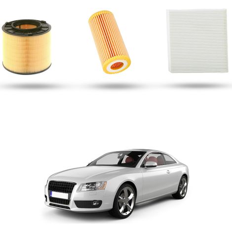 Kit Tagliando 3 filtri compatibile con Audi A5 (F53,F5P,F5A,F5F) 45 TFSI 180kw 2018 (1/5)