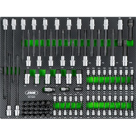 JBM15681 Módulo EVA fibra de carbono de puntas (104 piezas)