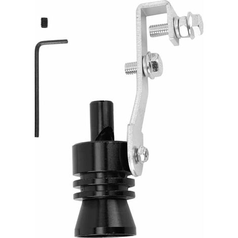 Modified Turbo Whistle, Simulator Auto Whistle, Aluminum Car Tailpipe Whistle, Universal Turbo Whistle, Fit for Many Car Types Auto Muffler Exhaust Pipe Simulator Whistle (XL(33 mm)) (1/5)