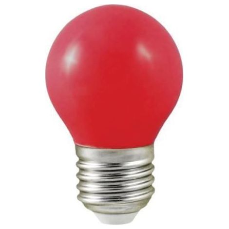 Ampoule LED Mini-sphérique 3W E27 Rouge