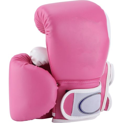 Paar Kinderboxhandschuhe, Boxsack-Trainingshandschuhe für Jungen und Mädchen, Rosa (1/5)