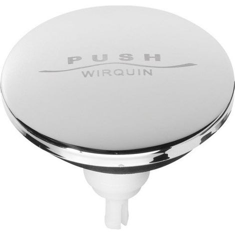 Wirquin – Clapet Quick-Clac pour lavabo, bidet et baignoire – Diamètre 9 cm – Finition métal chromé – Installation facile – Fabriqué en France - Sp9260