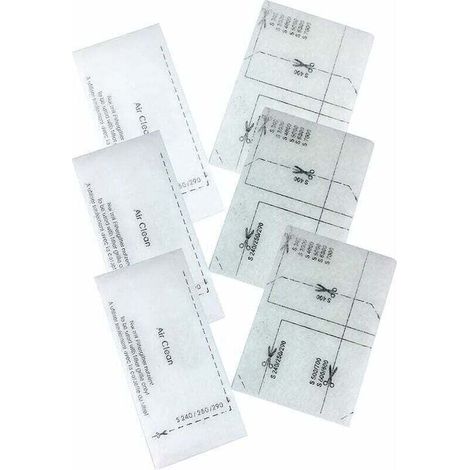 Miele SF-SAC 20/30 Luftfilter + Vorfilter 3er-Pack – Effizientes Hoover-Zubehör – Luftreinigung für Staubsauger – Anti-Allergie – Für Besitzer von Miele- und Hobbysites-Produkten