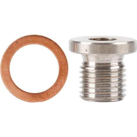Bouchon O2, bouchon d'oxygène métallique durable, installation facile, solide pour voiture et moto- (1/4)