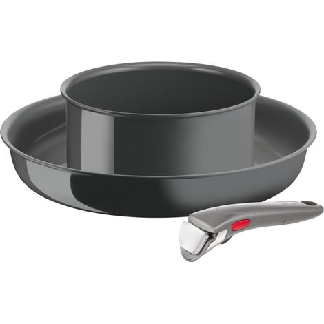 Tefal Ingenio Renew Set 3 Teile Grau Antihaft (1/5)