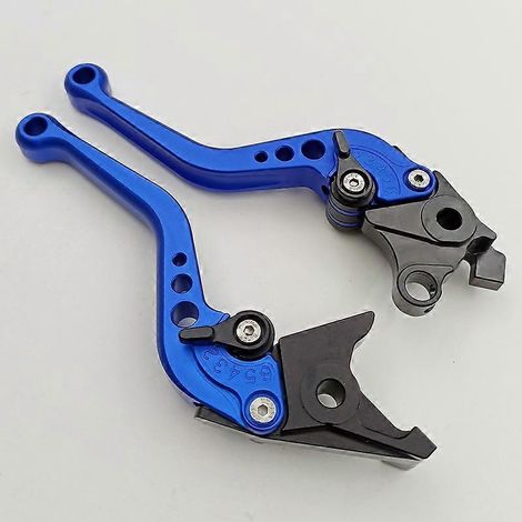 Accessoires pour moto SV1000/S : frein, embrayage hydraulique, klaxon, réglage, poignée en alliage d'aluminium, tige de frein (bleu 2) (1/5)