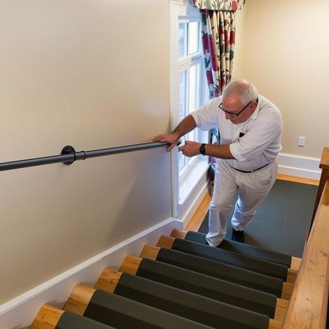 120 cm handrail, stair railing, stair railing (1/4)