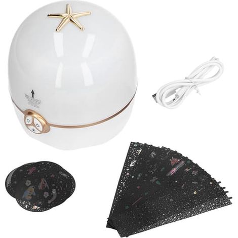 Lampe de projection Lucky Star portable, 3 couleurs, veilleuse alimentée par USB pour la maison (1/5)