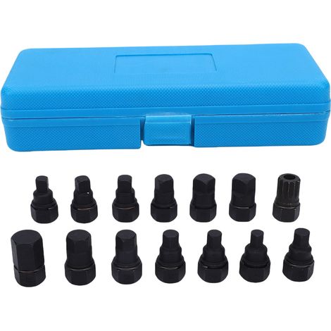 Set di chiavi multifunzione M16 per tappo di scarico olio - Attacco quadro/esagonale, 3/8"
