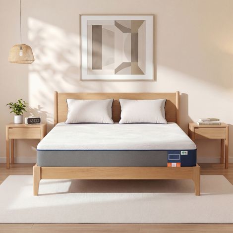 Vasagle – Matelas mémoire de forme 140 x 190 cm – Soutien 7 zones – Housse lavable – Confort multicouche – Respiration optimale – 30 nuits d'essai (1/5)