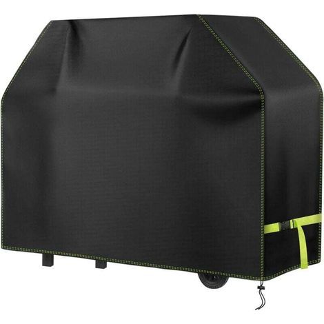 Housse de barbecue d'extérieur, Oxford 420D, protection 137x61x117CM, vent/soleil/eau, compatible avec la plupart des barbecues (1/4)