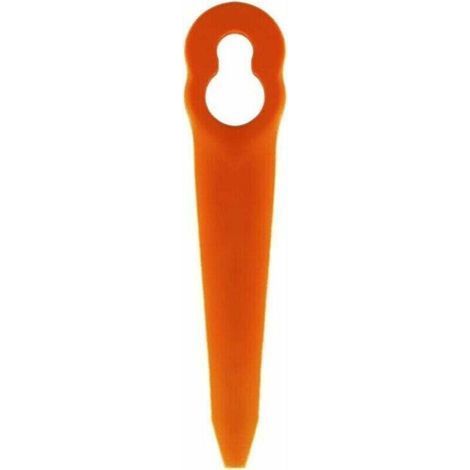 Lote de 100 cuchillas compatibles para cortabordes Stihl PolyCut 2-2 PolyCut 3-2, FSA 45 FSA 57 FSE 52, cuchillas de plástico para cortabordes inalámbricos Stihl (1/4)