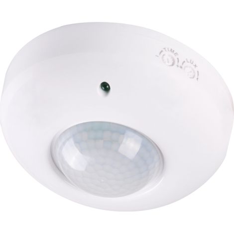 Sensore PIR crepuscolare soffitto 360° Polux ES-P19A (1/4)