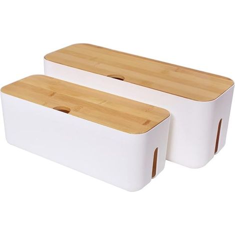Cable Management Box Small Box for Extension Cord Power Strip (1/5)