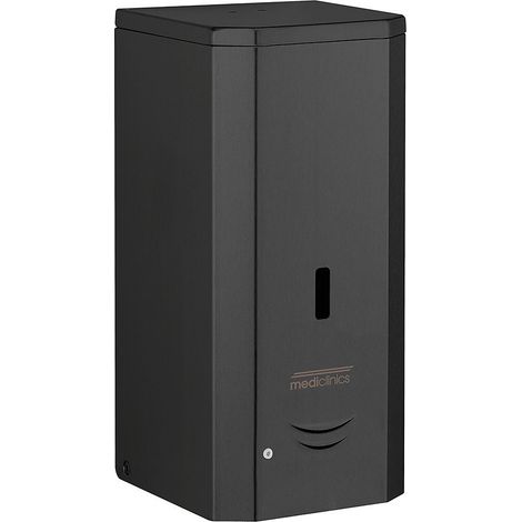 MEDICLINICS DJ0037AB Dosificador de Jabón de Superficie Negro Automático 1,5 l Jabón Liquido - ref: DJ0037AB