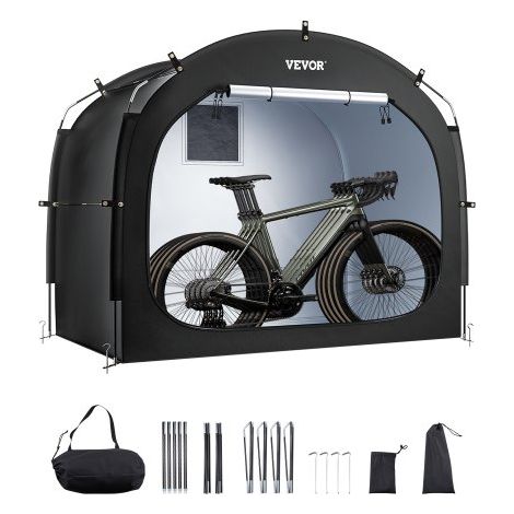 Abri à Vélo pour 4-5 Vélos Tente de Rangement Spacieuse Étanche (1/5)