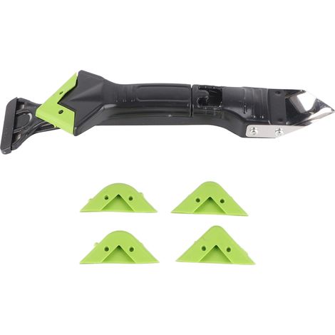 Outils pour enlever la colle, grattoir d'angle pour colle à verre, couteau à calfeutrer multifonctionnel, outils pour mastics d'étanchéité ménagers (1/5)